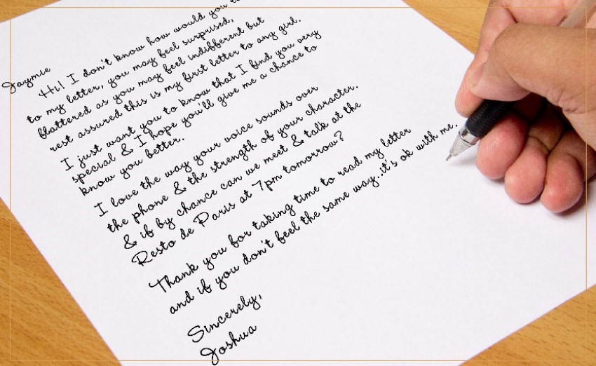 نامه رسمی انگلیسی