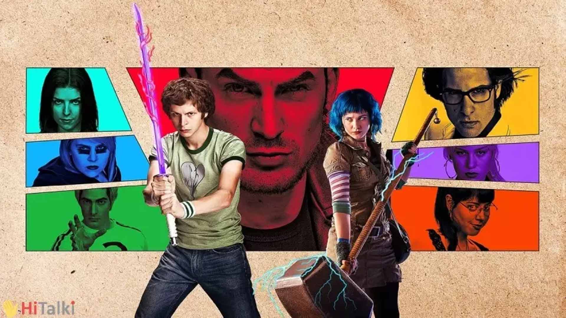 فیلم Scott Pilgrim vs. the World از بهترین فیلم های عاشقانه خارجی برای تقویت زبان