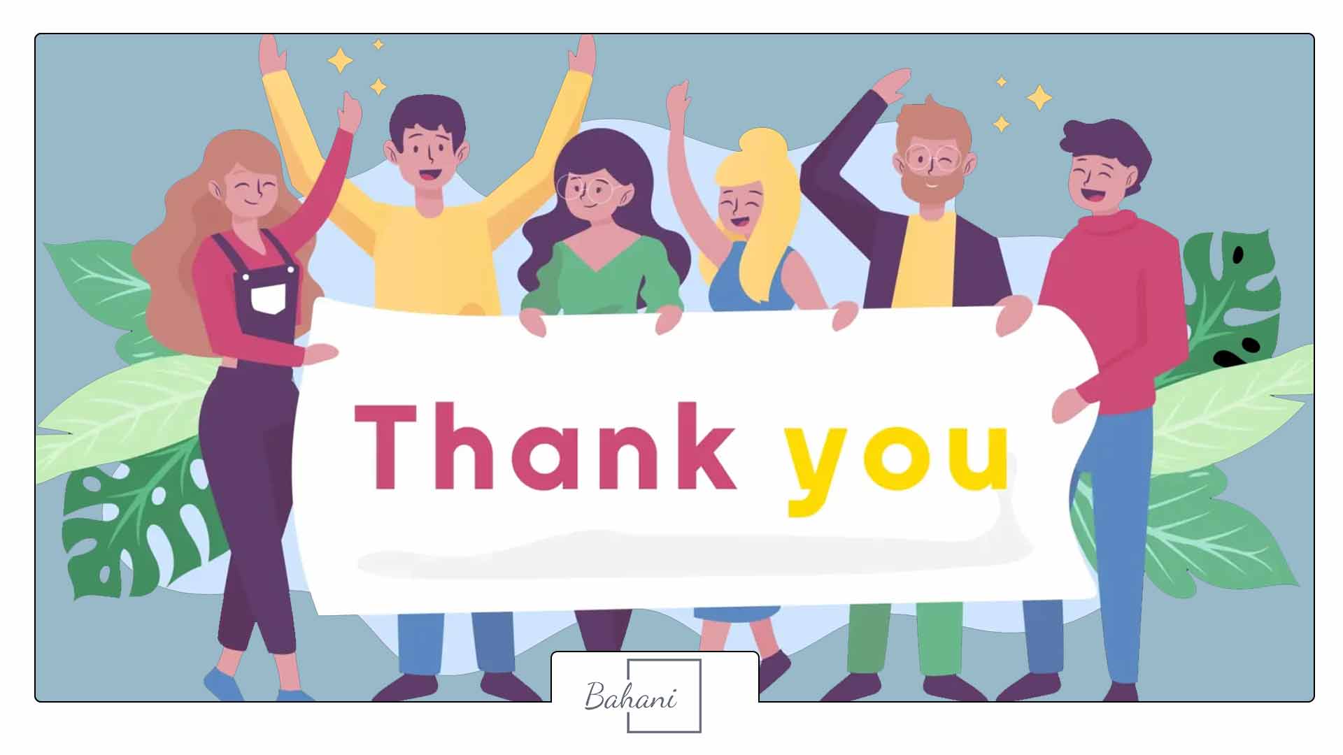 تشکر به انگلیسی