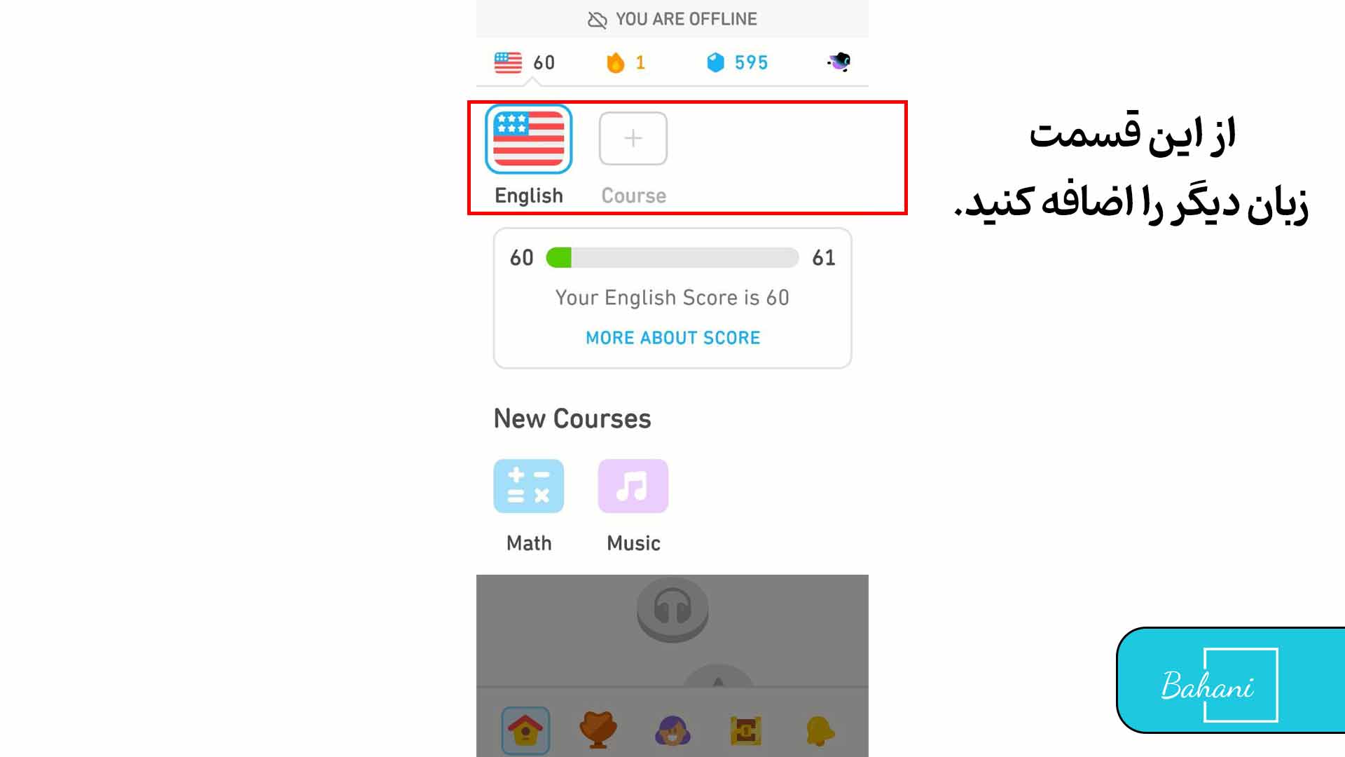 آموزش زبان انگلیسی با دولینگو