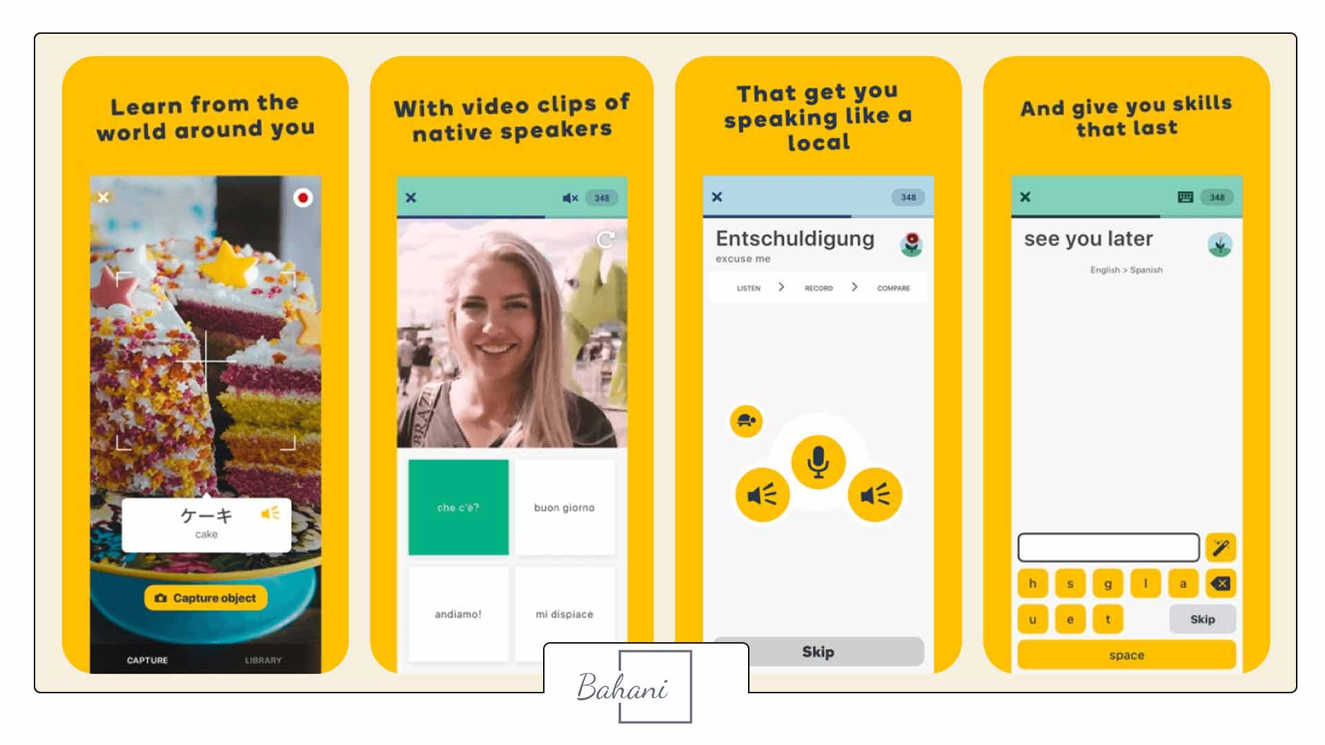 اپلیکیشن Memrise؛ بهترین اپلیکیشن اموزش زبان با هوش مصنوعی