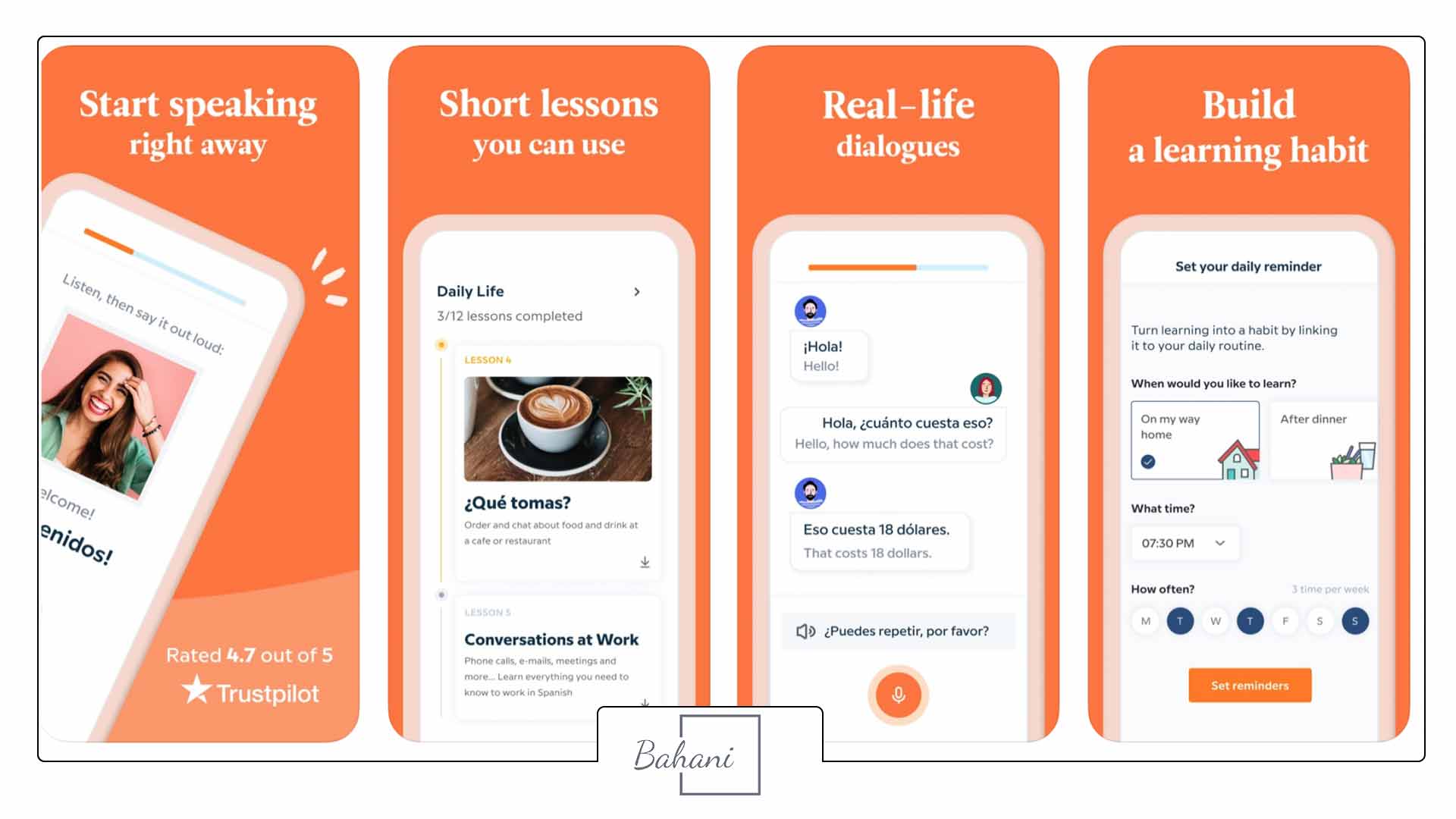 اپلیکیشن آفلاین آموزش زبان Babbel